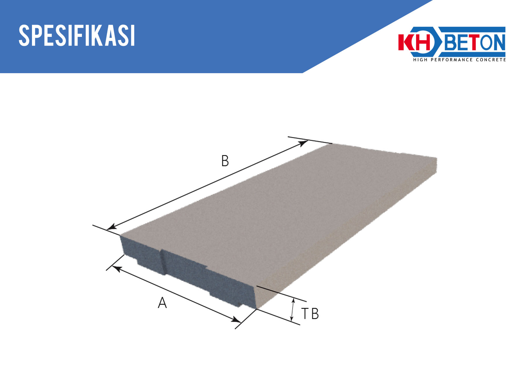 Cover U-Ditch Precast